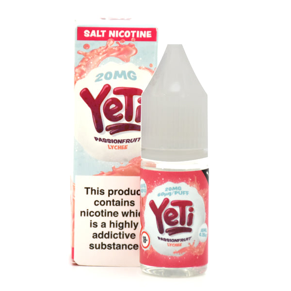 Yeti Nic Salt Passionfruit Lychee 10ml E-Liquid