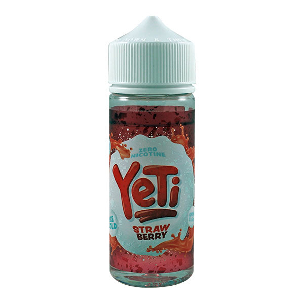 Yeti Strawberry 0mg 100ml Shortfill E-Liquid
