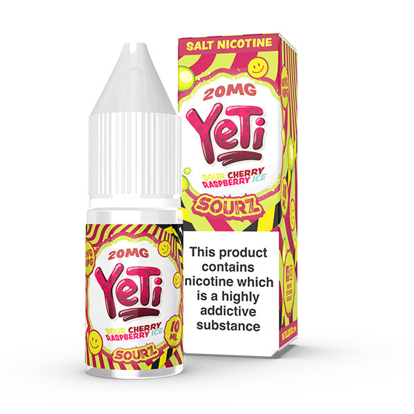 Yeti Sourz Cherry Raspberry Ice 10ml Nic Salt