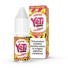 Yeti Sourz Cherry Raspberry Ice 10ml Nic Salt