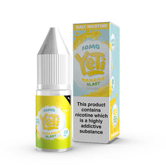 Yeti Banana Blast 10ml Nic Salt