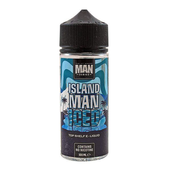 One Hit Wonder Island Man Iced E-Liquid 0mg Shortfill - 100ml