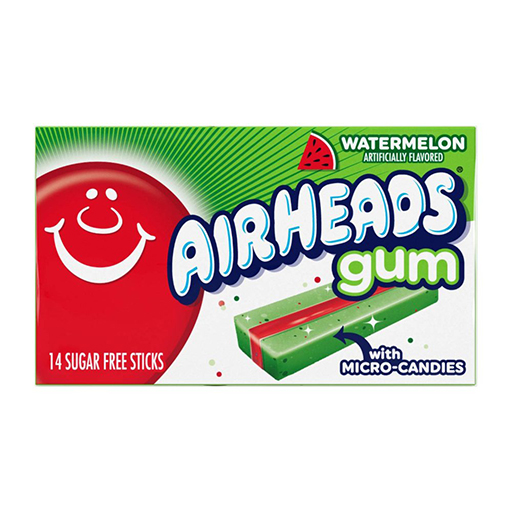 Airheads Watermelon Gum Box (12 x 33g)