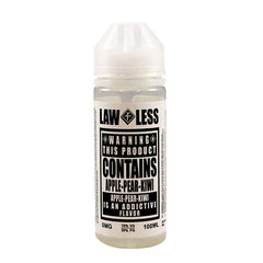 Law Less Warning Apple Pear Kiwi 100ml Shortfill