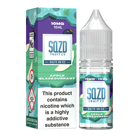 SQZD Apple Blackcurrant On Ice 10ml Nic Salt