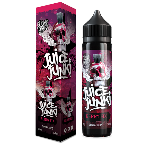 Doozy Vape Juice Junki Berry Fix 50ml Shortfill