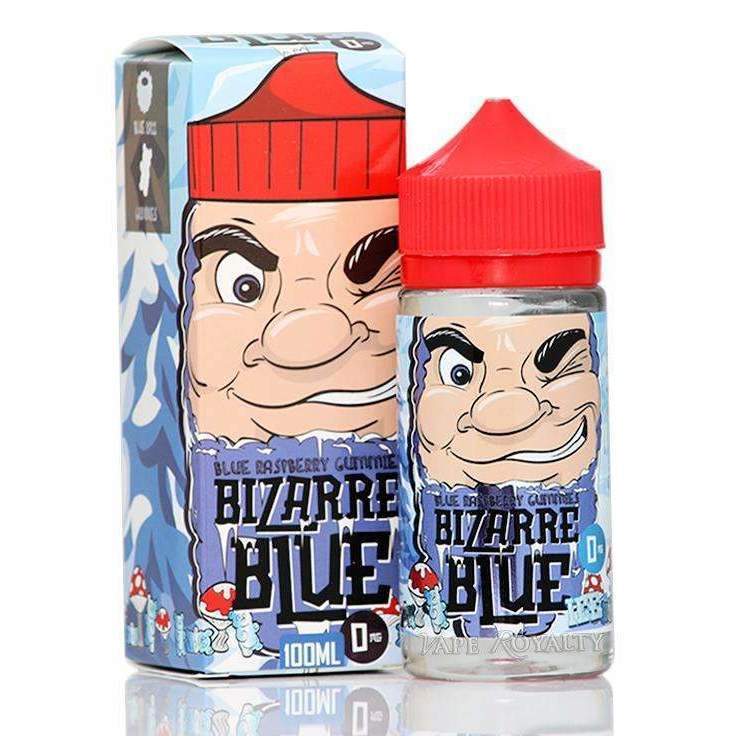 Bizarre Blue Ice Blue Raspberry Gummies 0mg 80ml Shortfill E-Liquid