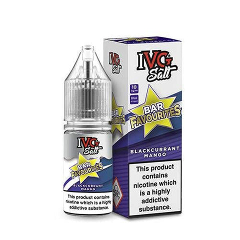 IVG Bar Favourites Blackcurrant Mango 10ml Nic Salt