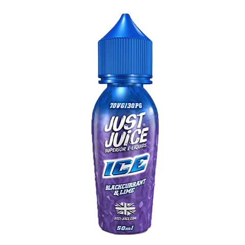 Just Juice Ice Blackcurrant & Lime 50ml Shortfill