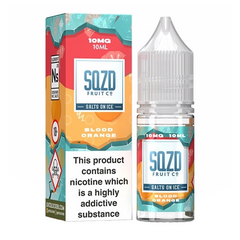 SQZD Blood Orange On Ice 10ml Nic Salt