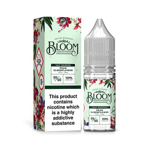 Bloom Pear Elderflower 10ml Nic Salt E-Liquid