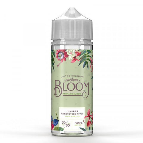 Bloom Aromatic Juniper Mangosteen Apple 100ml Shortfill
