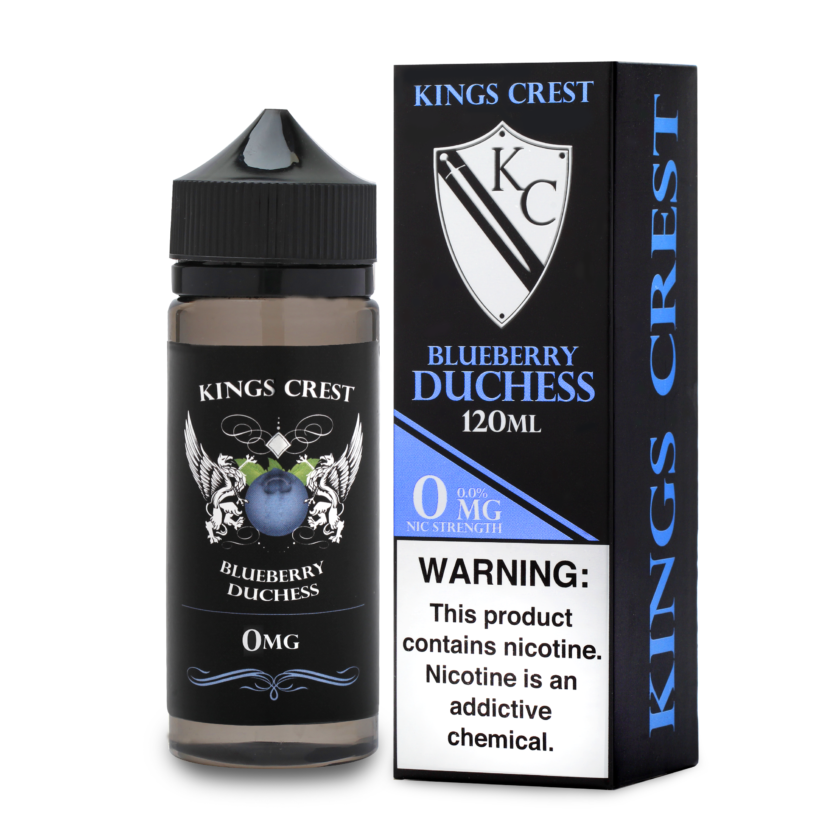 Kings Crest Blueberry Duchess 0mg 100ml Shortfill E-Liquid