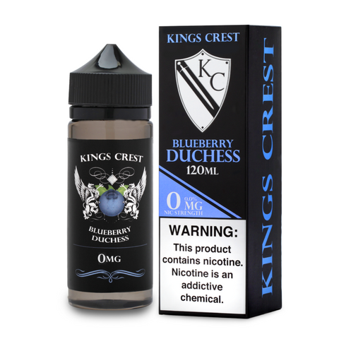 Kings Crest Blueberry Duchess 100ml Shortfill