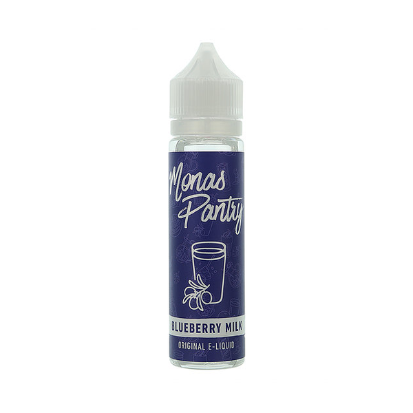 Monas Pantry Blueberry Milk 0mg 50ml Shortfill E-Liquid