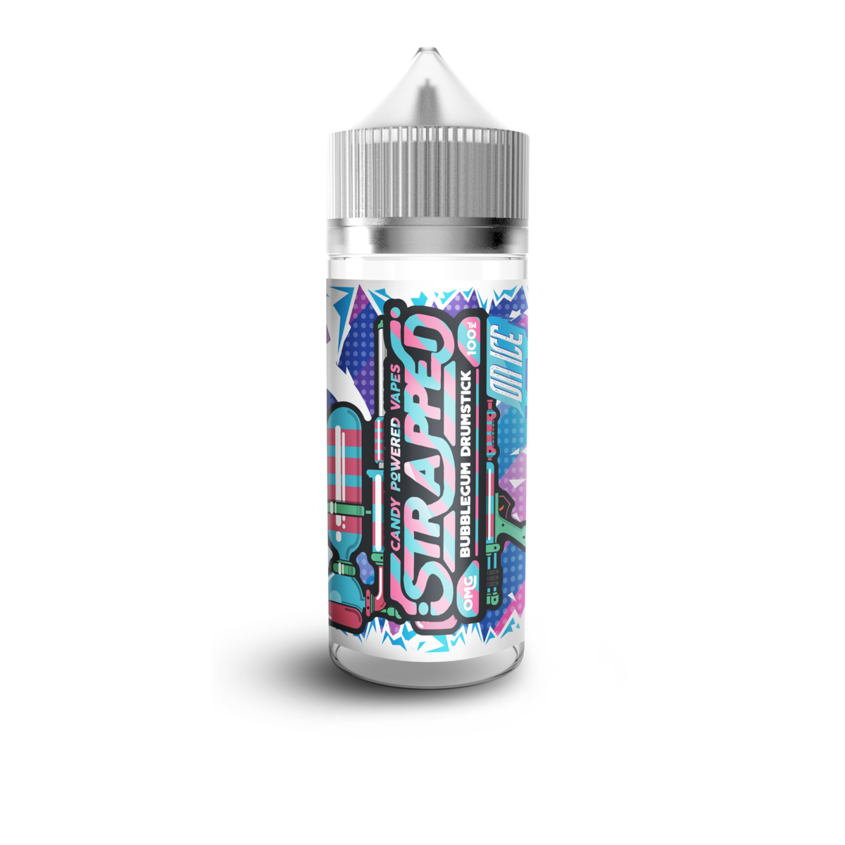 Bubblegum Drumstick On Ice E-Liquid by Strapped Shortfill