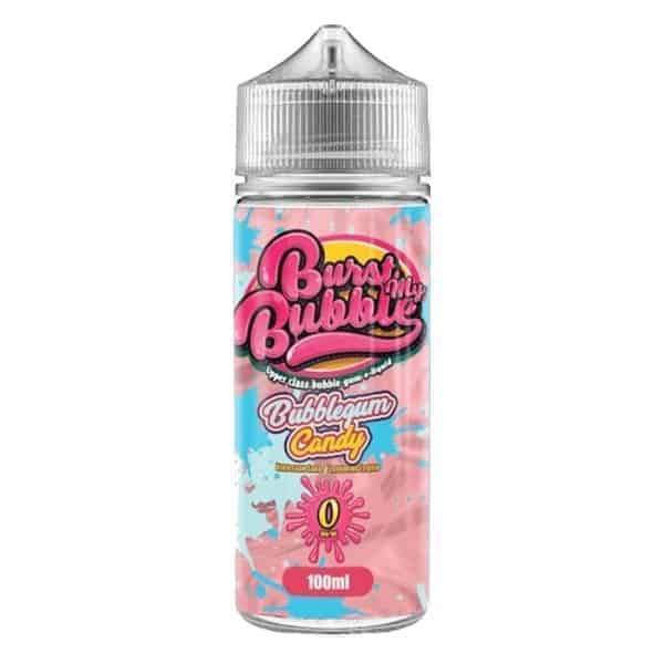 Burst My Bubble Bubblegum Candy 0mg 100ml Shortfill E-Liquid