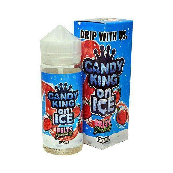 Candy King Belts Strawberry On Ice 0mg 100ml Shortfill E-Liquid