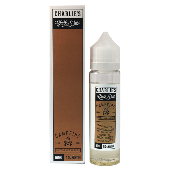Charlie's Chalk Dust Campfire 0mg 50ml Shortfill E-Liquid
