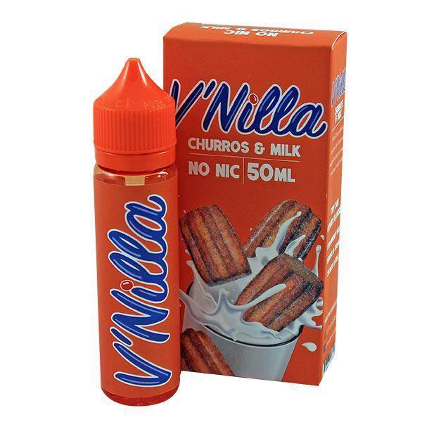V'Nilla Churros & Milk 0mg 50ml Shortfill E-Liquid