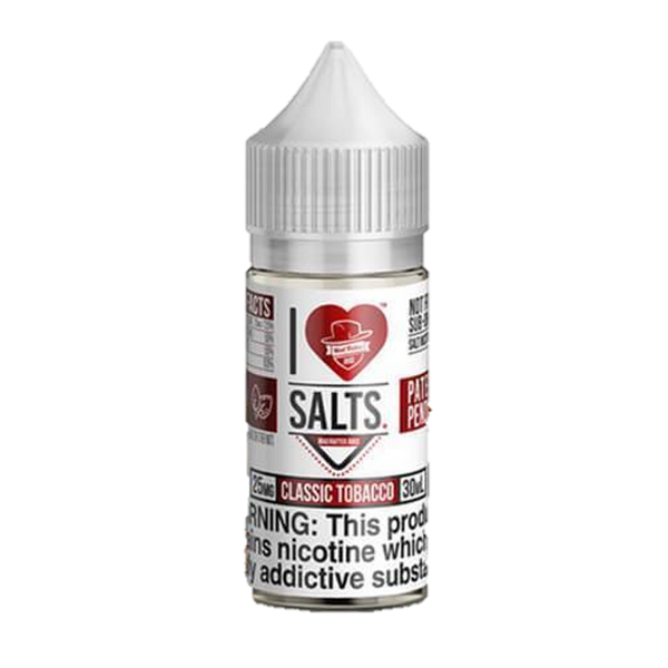 Classic Tobacco E-Liquid by I Love Salts 10ml 20mg