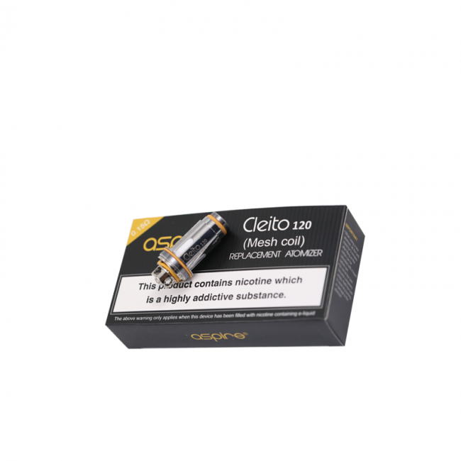 Aspire Cleito 120 Mesh Replacement Coils 5pk