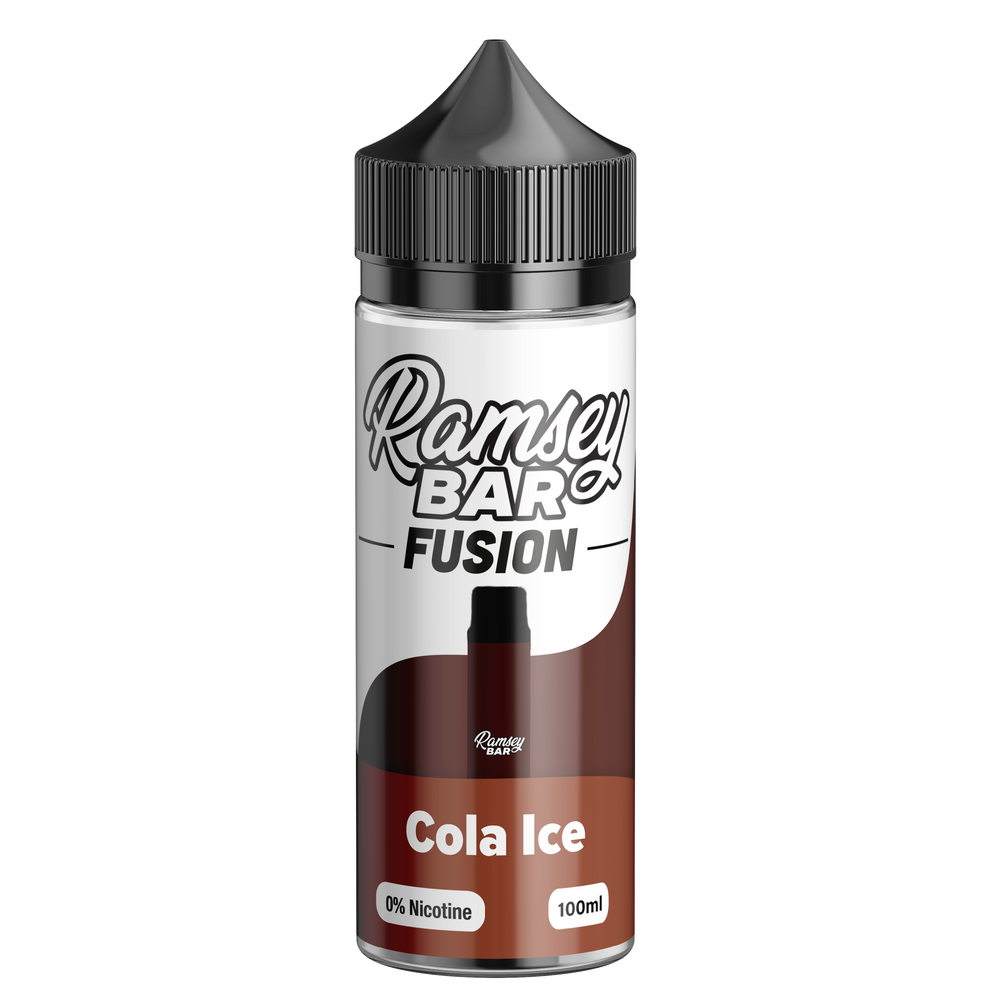 Ramsey Bar Fusion Cola Ice 100ml Shortfill