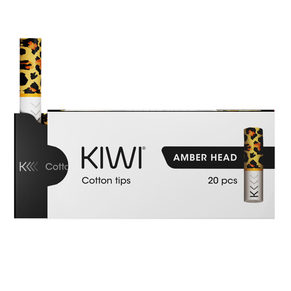 Kiwi Cotton Filter Drip Tips 20pk