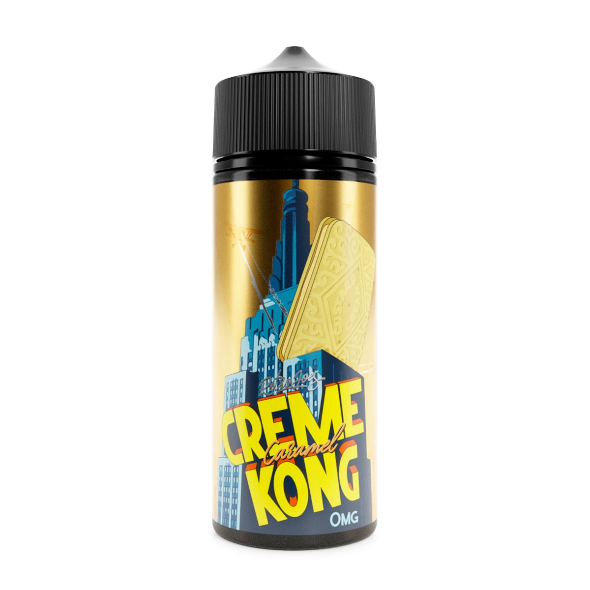 Retro Joes Creme Kong Caramel 0mg 100ml Shortfill E-Liquid