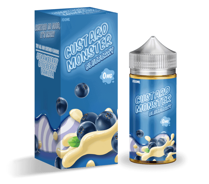 Custard Monster Blueberry 100ml Shortfill