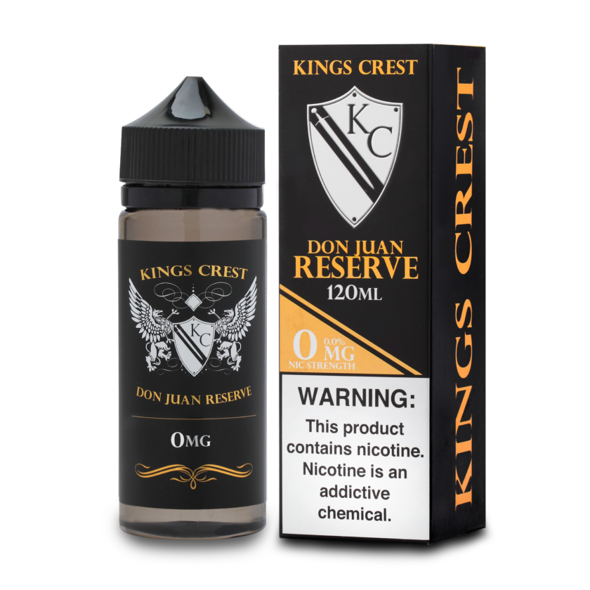 Don Juan Reserve E-Liquid by Kings Crest 100ml Shortfill