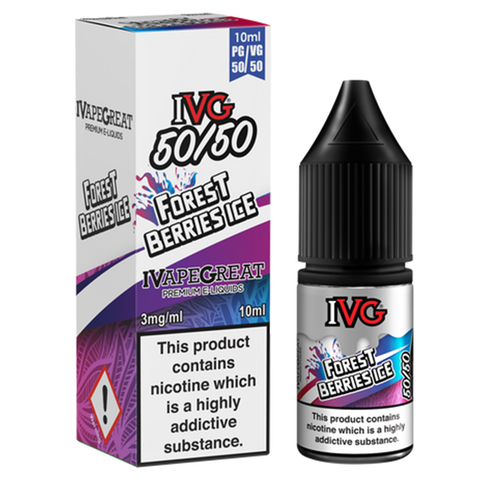 IVG 50/50 Forest Berries Ice 10ml E-Liquid