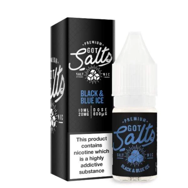 Got Salts Black & Blue Ice 10ml Nic Salt E-Liquid