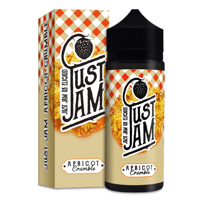 Just Jam Apricot Crumble 100ml Shortfill