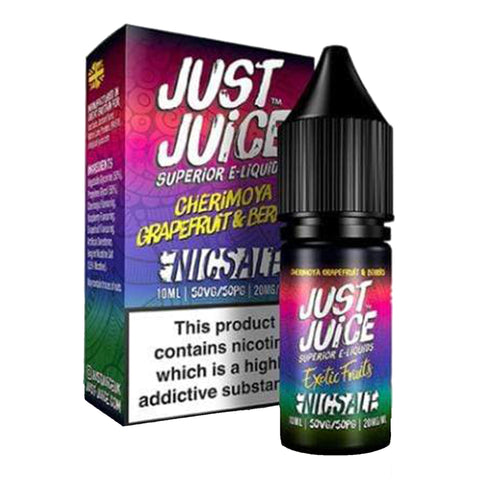 Just Juice Exotic Fruits Cherimoya Grapefruit & Berries 10ml Nic Salt