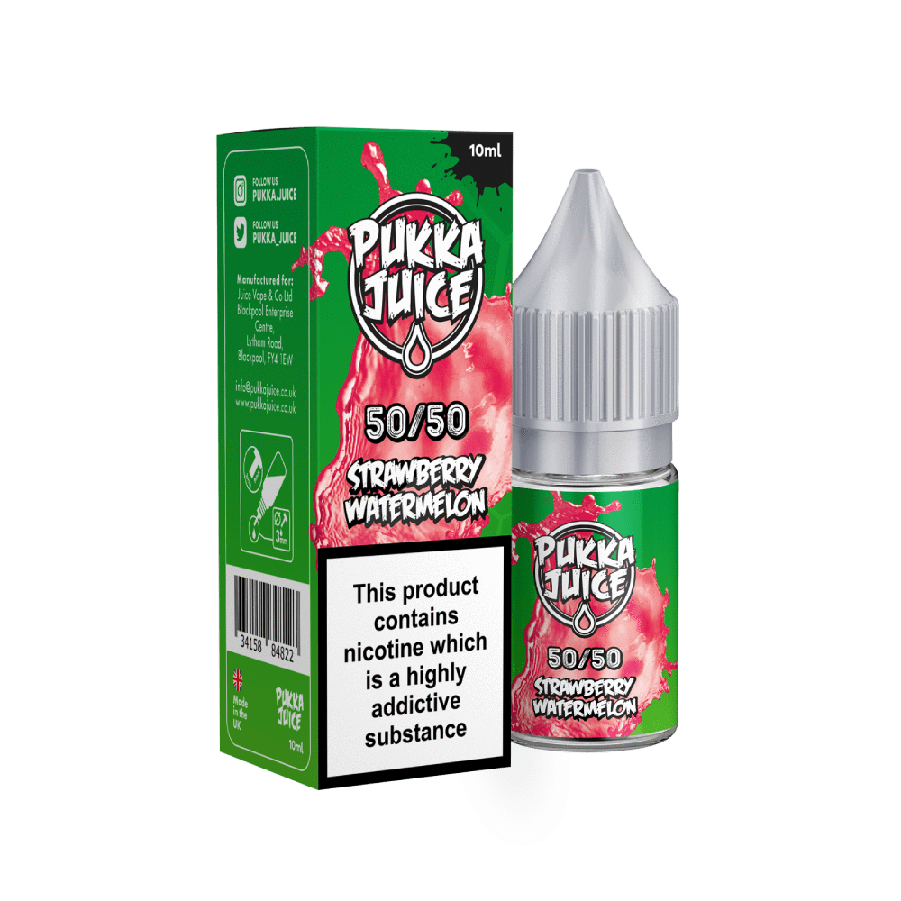 Pukka Juice Strawberry Watermelon 10ml E-Liquid