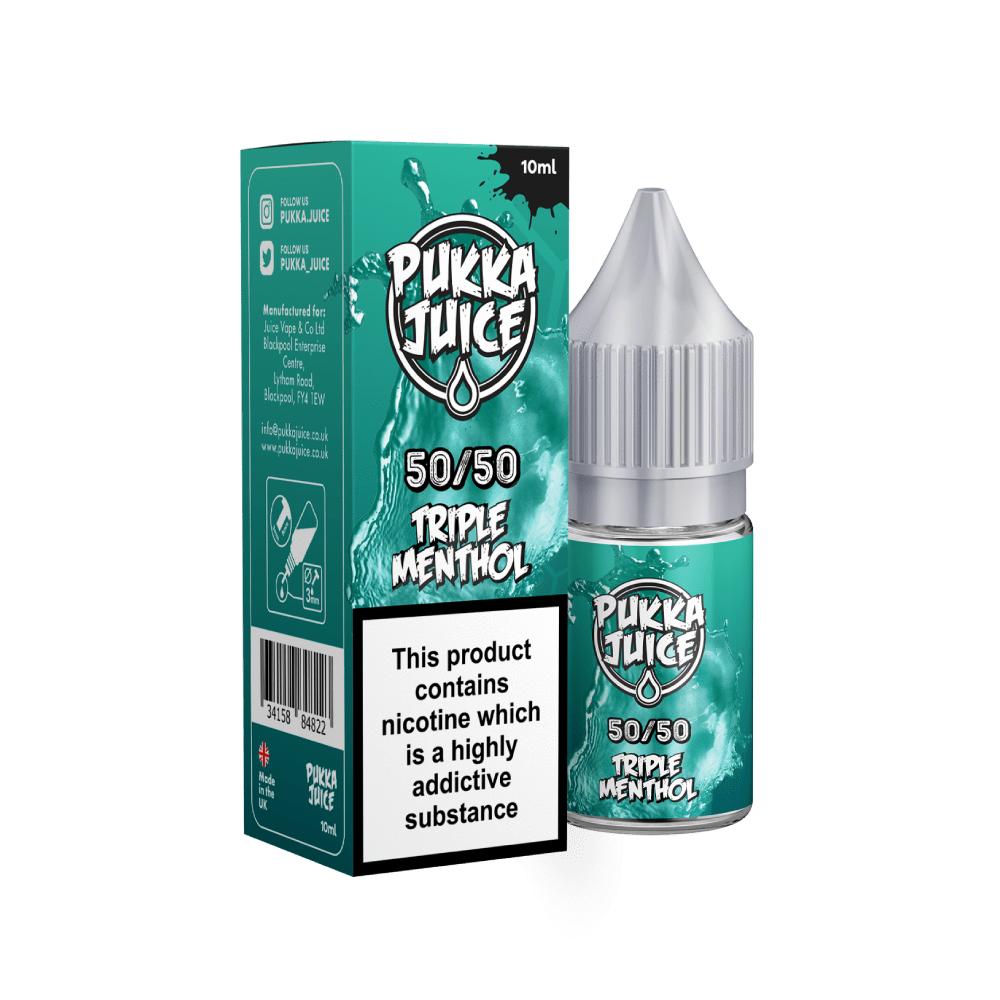 Pukka Juice Triple Menthol 10ml E-Liquid