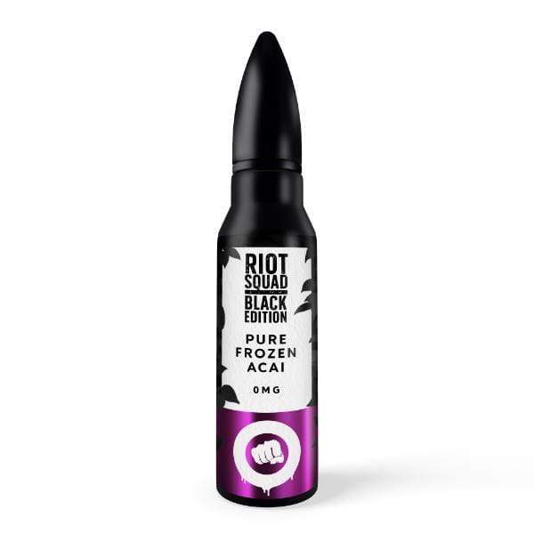 Riot Squad Black Edition - Pure Frozen Acai 0mg Shortfill 50ml