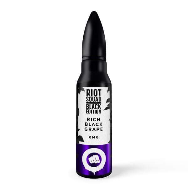 Riot Squad Black Edition - Rich Black Grape 0mg Shortfill 50ml