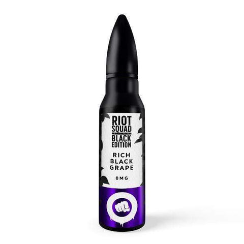 Riot Squad Black Edition Rich Black Grape 50ml Shortfill