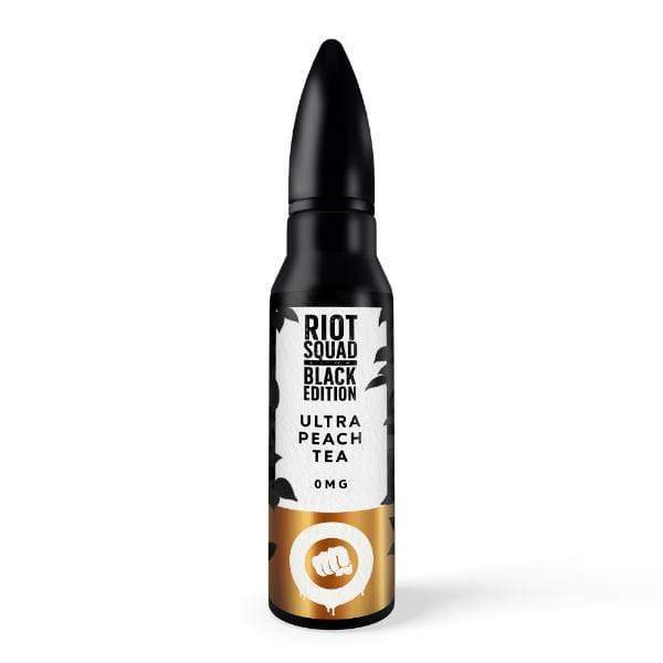 Riot Squad Black Edition - Ultra Peach Tea 0mg Shortfill