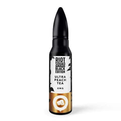Riot Squad Black Edition Ultra Peach Tea 50ml Shortfill