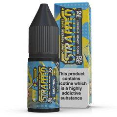 Strapped Cool Lemon Sherbet 10ml Nic Salt