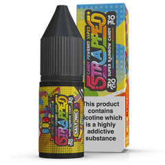 Strapped Super Rainbow Candy 10ml Nic Salt