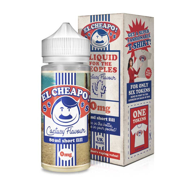 Cactusy Flavour By EL Cheapo! 0mg Shortfill - 80ml