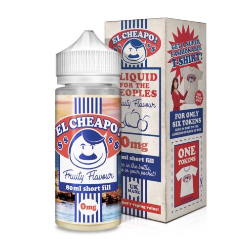 Fruity Flavour By EL Cheapo! 0mg Shortfill - 80ml