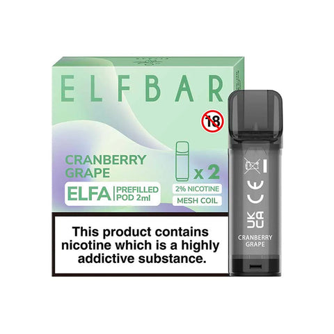 Elf Bar Elfa Prefilled Pods 2pk