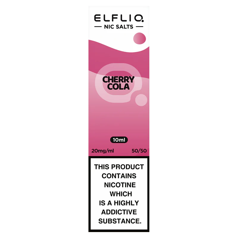 ELFLIQ Official Elf Bar Nic Salt 10ml Cherry Cola