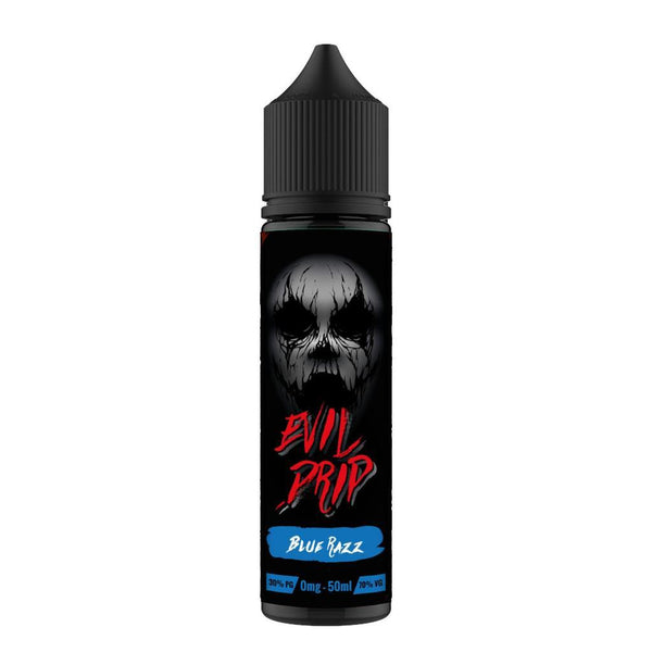 Blue Razz E-Liquid by Evil Drip 50ml Short Fill