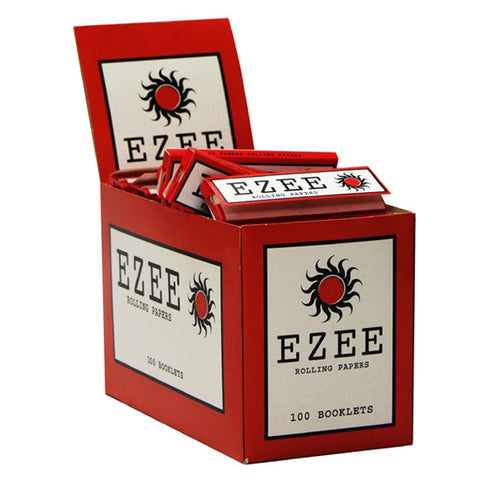 Ezee Cut Corners Red Regular Rolling Papers 100pk